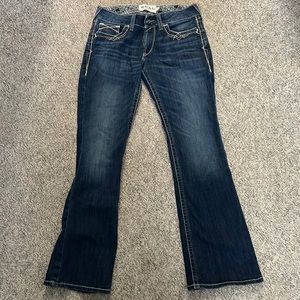 Ariat 30R boot cut jeans.